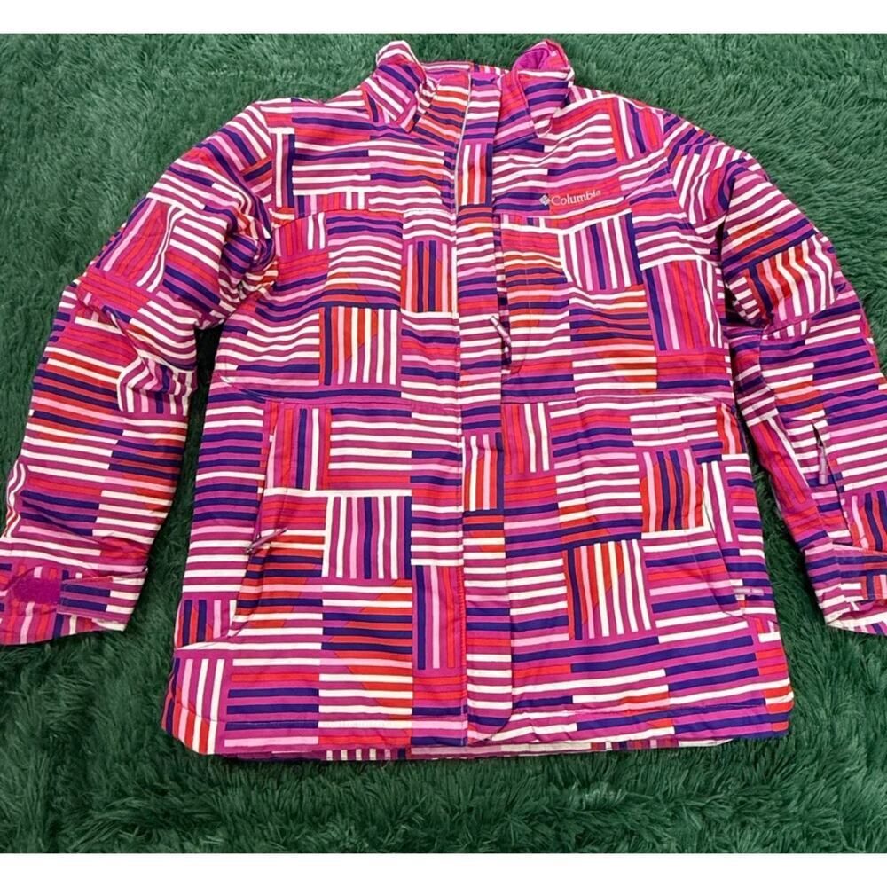 Youth Columbia Ski Jacket Size Large Girls Snowboard Hiking Outdoors